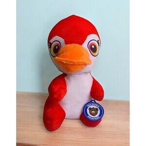 Red Bird Plush A & A Global Industries Stuffed Animal New With Tags